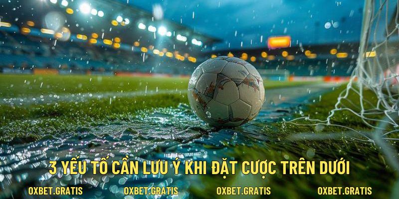 3 yếu tố cần lưu ý khi đặt cược trên dưới